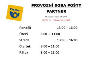 pošta - nové tel.číslo